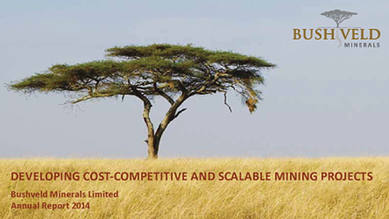 Bushveld Minerals Annual Report & Financial Results 2014