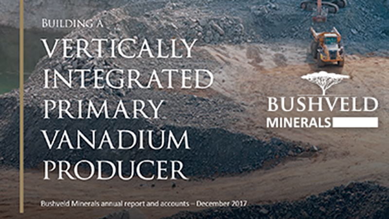 Bushveld Minerals Annual Report & Financial Results 2017