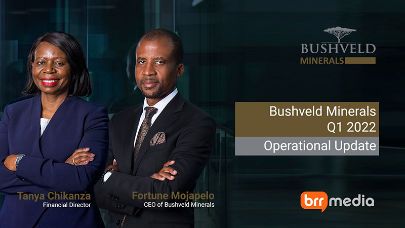 Bushveld Minerals Operational Update Q1 2022