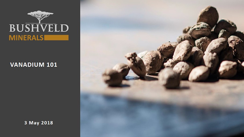 Bushveld Minerals Vanadium 101