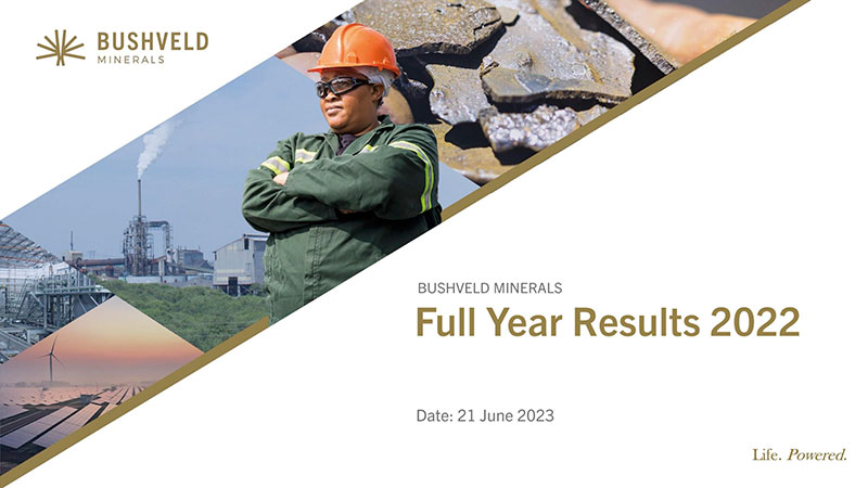 Bushveld Minerals Full Year Results 2022